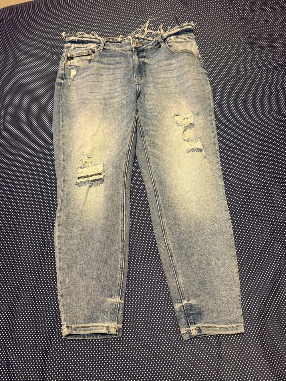 KanCan Light Blue Distressed  Jeans